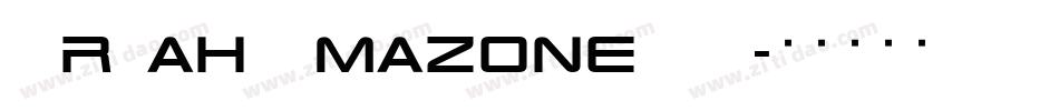 TrSah Amazone BT字体转换